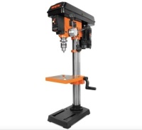 5-Amp 10-Inch Variable Speed Cast Iron Benchtop Drill Press with Laser