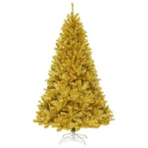 7' Artificial Tinsel Christmas Tree