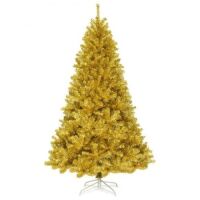 7' Artificial Tinsel Christmas Tree