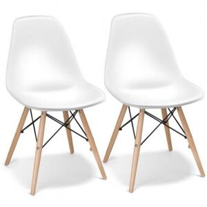 Set of (2) Mid-Century Modern Dining Chairs