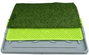 Newpet Puppy Potty/Mat, Artificial Grass Looks and Feels Real, Toilet Training, Indoor Pet Potty 68cm x 43cm - NEW