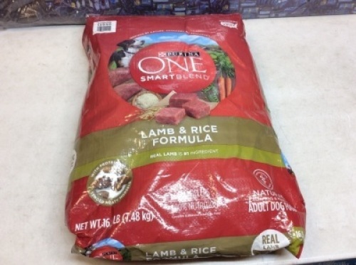 Purina ONE Smartblend, Lamb & Rice Formula, Adult Dog Food, 16.5 lb - Appears New&nbsp;
