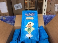Lot of (3) Cases of&nbsp;Kauai Whole Bean Coffee, Estate Medium Roast 6/32 Oz Packs Per Case, Best By 04/13/21 - Appears New&nbsp;