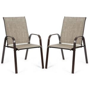 Set of (2) Patio Chairs