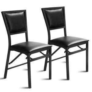 Set of (2) Metal Folding Chairs