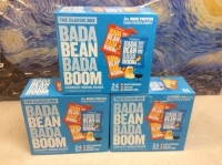 Lot of (3) Bada Bean Bada Boom The Classic Box Variety Pack,&nbsp;Crunchy Roasted Broad Bean Snacks,1 Ounce, 24 Ct - Appear&nbsp;New&nbsp;