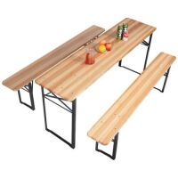 3-Piece Folding Wooden Picnic Table&nbsp;Set