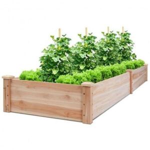 Wooden Garden Bed - 48"x24"x10"