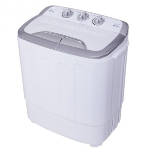 8 Lbs Compact Mini Twin Tub Spinner Washing Machine, Appears New, Untested