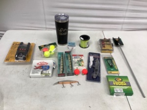 Lot of (16) Fishing Items