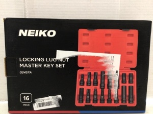 Neiko Locking Lug Nut Master Key Set