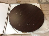 Lorell Essentials 48" Round Mahogany Conference Table Top - Appears New&nbsp;&nbsp;