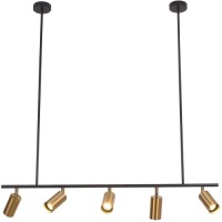 BOKT Hanging Pendant Light with 5 LED Bulbs - Appears New&nbsp;