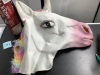 Rubber Unicorn Mask, Appears New