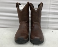 Boys Western Style Work Boots
