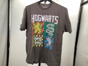 Harry Potter Hogwarts Shirt, Men's Large, Appears New