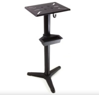Cast Iron Bench Grinder Pedestal Stand with Water Pot