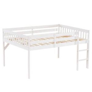 Kids Low Loft Style Bed - Twin Size