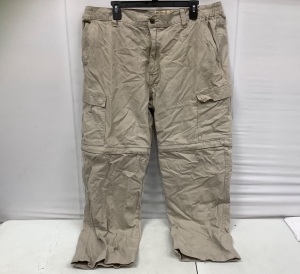 Mens Zip-Off Cargo Pants/Shorts