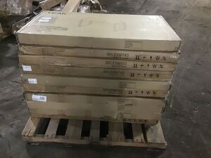 Lot of (10) 47.2" Computer Desks - Unknown Condition