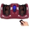 Reflexology Shiatsu Foot Massager w/ High-Intensity Rollers, Remote Control