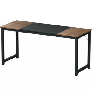 63" Rectangular Dining Room Table with Solid Metal Frame