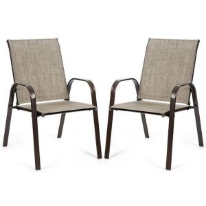 Set of (2) Patio Dining Chairs