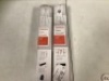 Lot of (2) 52" Aluminum Easels