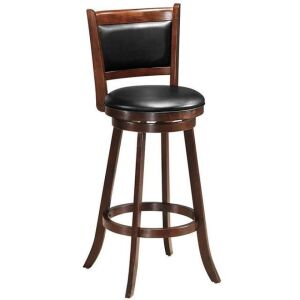 29" Swivel Upholstered Bar Stool