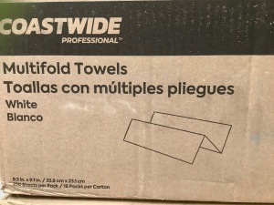 Case of (16) Packs Multifold Towels