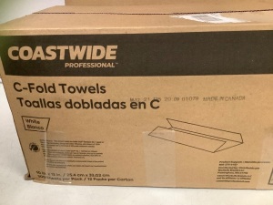 Case of (12) Packs C-Fold Towels