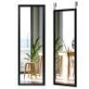 Wood Frame Full-Length Hanging Mirror