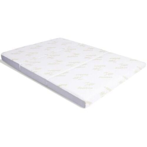 6" Tri-Folding Memory Mattress with&nbsp;Carry Bag