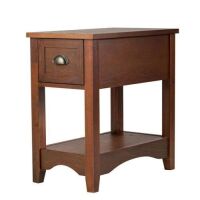 Contemporary Nightstand with Drawer