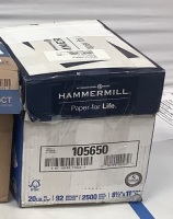 Case of (5) Reams 8.5"x11" Letter Office Paper