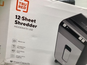 12-Sheet Micro-Cut Paper Shredder