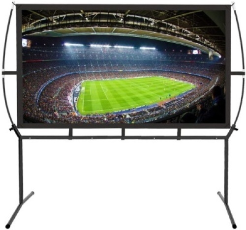 Projector Screen with Stand, 120 inch, New