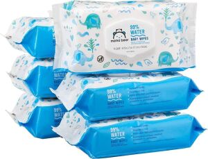 Mama Bear 99% Water Baby Wipes - 6 Packs of 72 Wipes