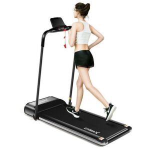 450W Ultra-Thin Electric Folding Treadmill Motorized Running Jogging Machine