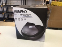 RENPHO Foot Massager with Heat, Electric Shiatsu Massager Machine with Powerful Tapping and Deep Kneading Function, New