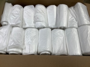 Case of Small High Density Trash Bags