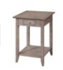 American Heritage End Table With Drawer&nbsp;And Shelf Driftwood, Like New, retail - $116