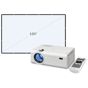 Mini Projector with Screen