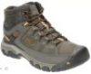 KEEN Targhee III Mid Waterproof Hiking Boots for Men - Black Olive/Golden Brown - 10M, Like New
