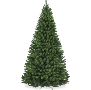 Premium Artificial Spruce Christmas Tree w/ Foldable Metal Base, Appears New