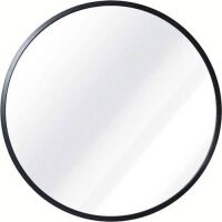 27.5'' Modern Metal Wall-Mounted Round Mirror
