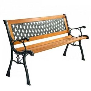 Outdoor Cast Iron Patio Bench