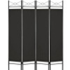 4-Panel Folding Privacy&nbsp;Screen Room Divider&nbsp;Decoration Accent, 6ft, Like New, retail - $54.99
