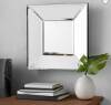 Beveled Glass Square Mirror 19"&nbsp;19", Like New, retail - $149