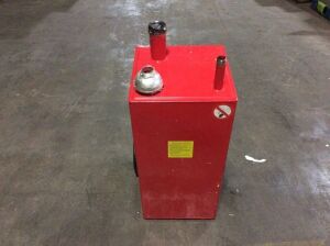 Zimtown 30 Gallon Gas Storage Caddy Rotary Pump - For Parts or Repair 